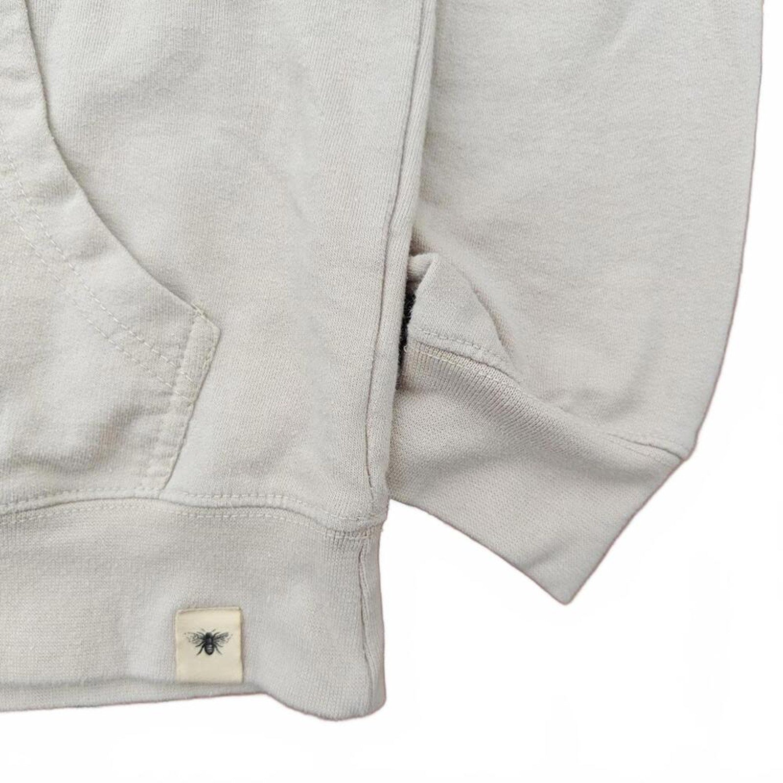 Beige Save The Bees Hoodie