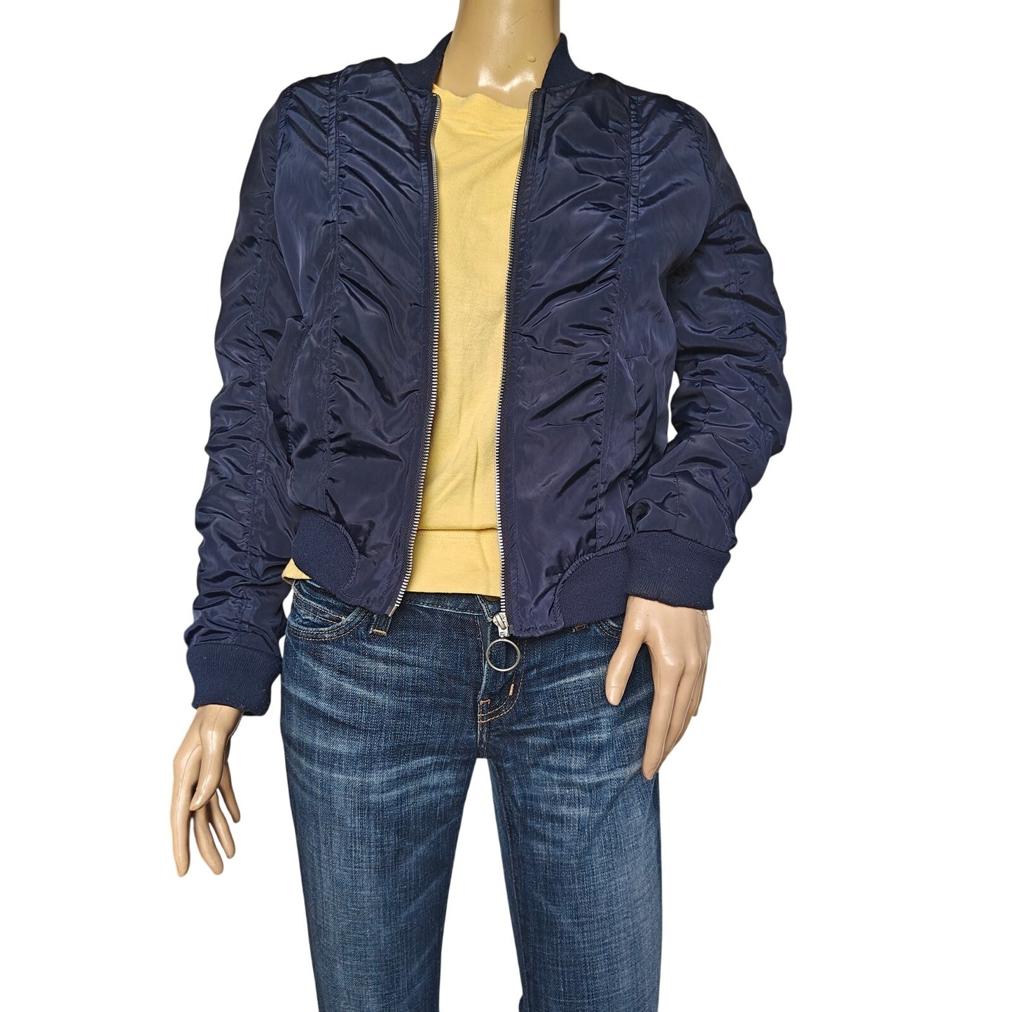 Navy Bomber Jacket