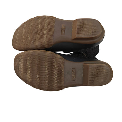 Black Saltwater Quilted Duck Boots