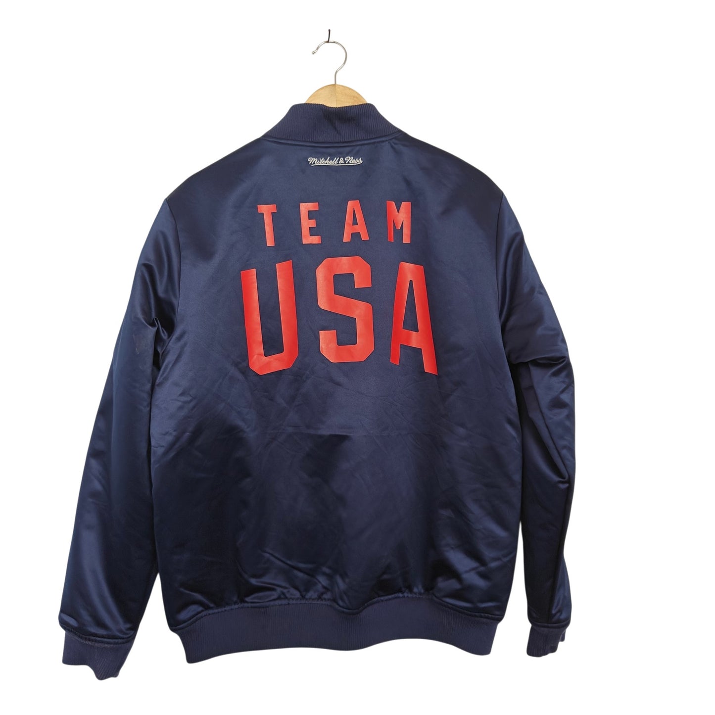 Team USA Paralympic Satin Bomber Jacket