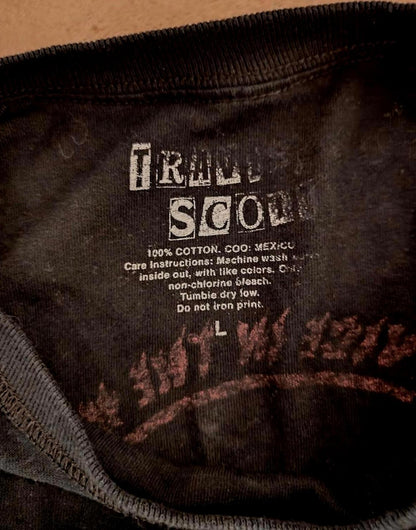 Black Travis Scott Long Sleeve Tour T-Shirt 2016