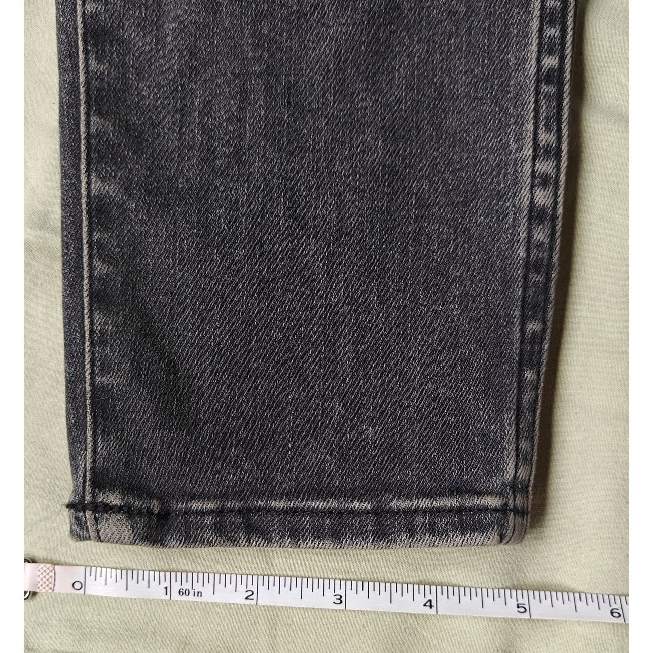 Washed Black High-Rise Skinny Jeans