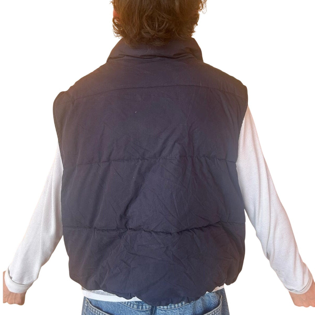 Navy UCLA Puffer Vest