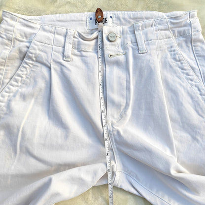 White Mayslie High Rise Joggers