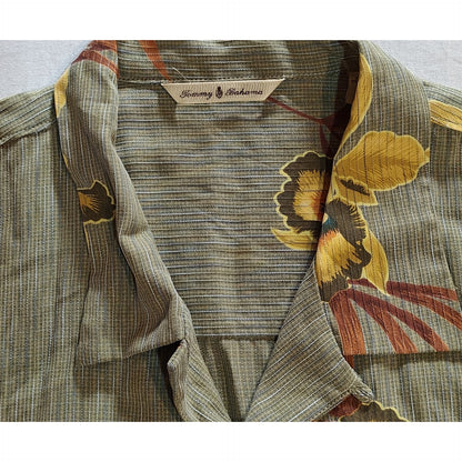 Silk Tencel Floral Hawaiian Shirt